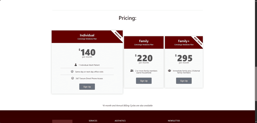 RVC Medical website
